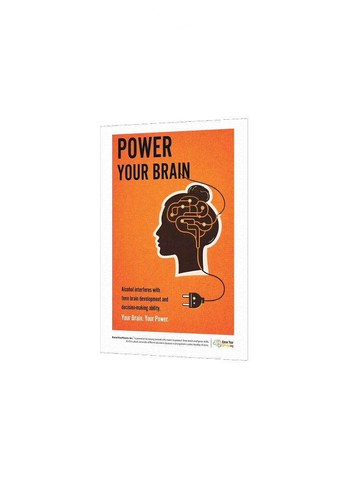 KYN Power Your Brain From Alcohol - Female Top Knot product image (5)