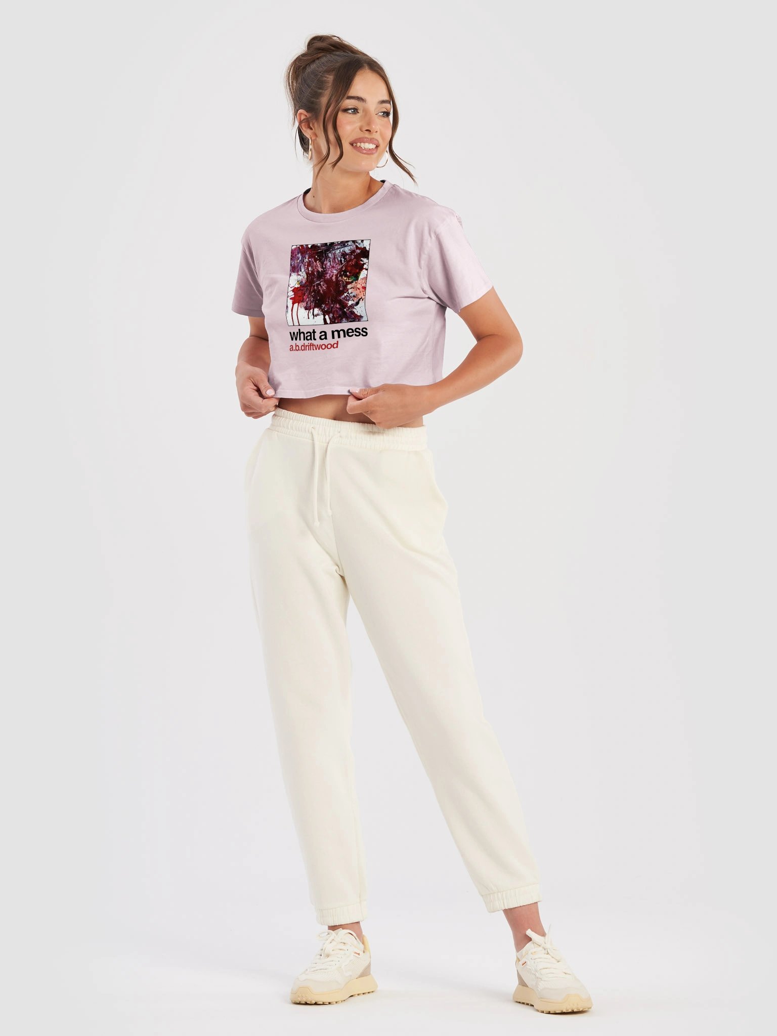 "What a Mess" Crop Tee product image (3)