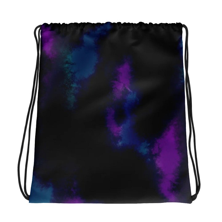 Nebula Dream All-Over Drawstring Bag product image (1)