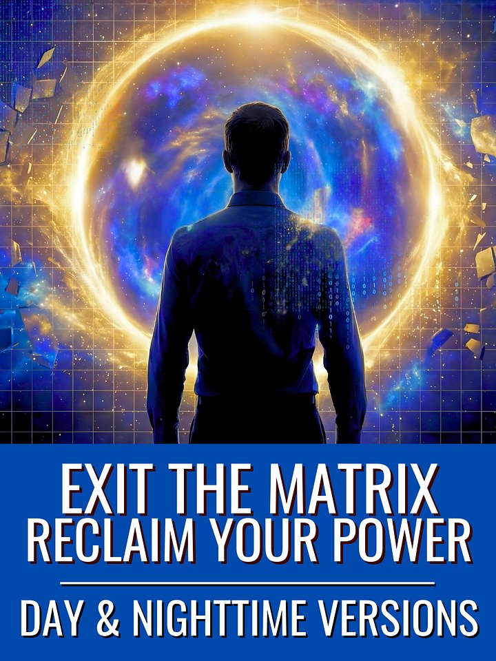 Your Soul Sovereignty Awaits | Reclaim Your Power: Escape the Matrix - Daytime & Sleep Meditation Bundle product image (1)