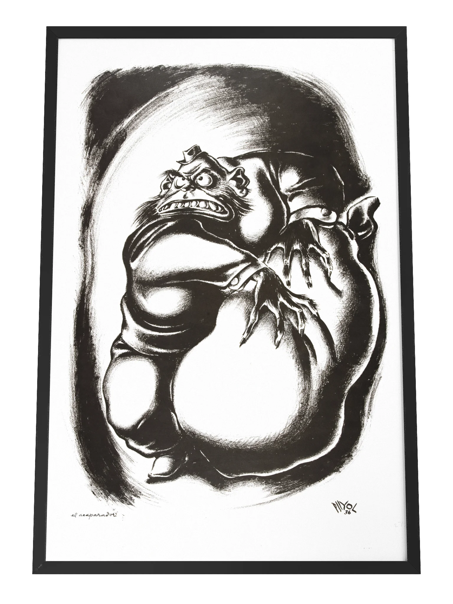 El Acaparador (The Hoarder) Print product image (1)