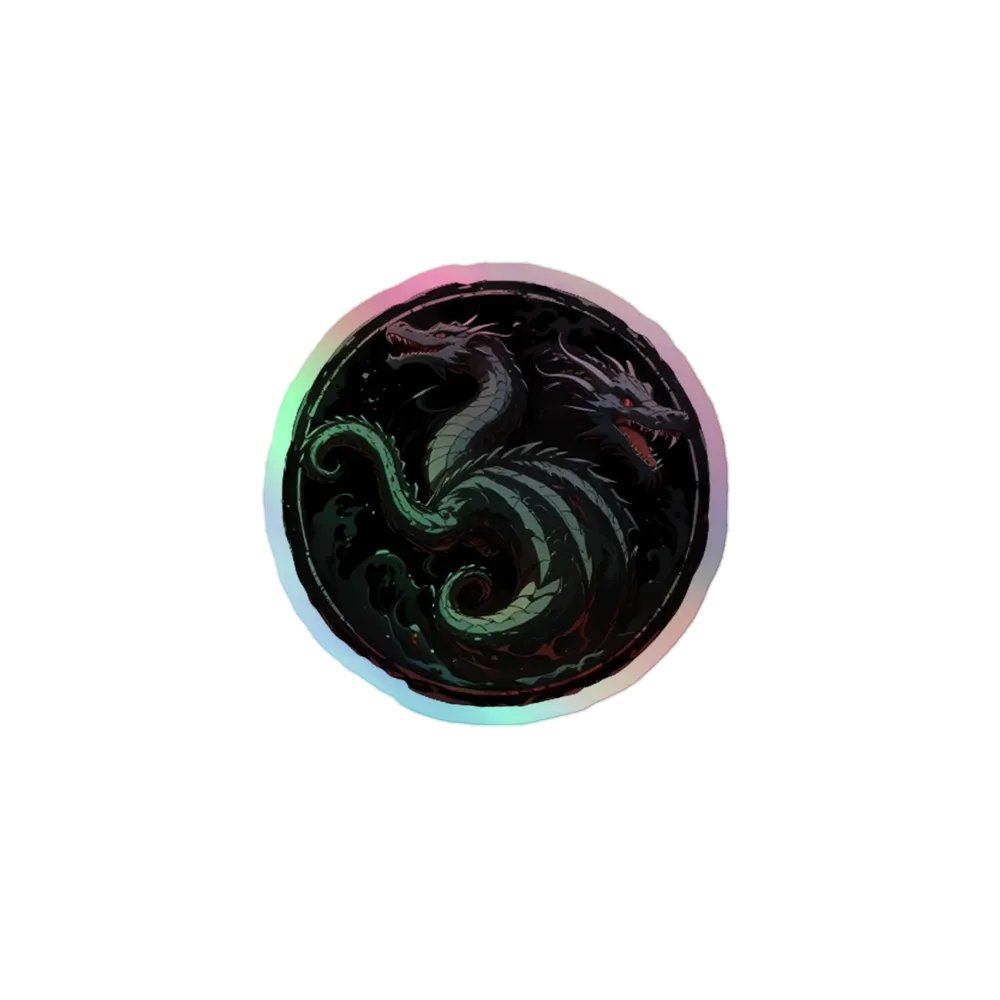 animated sigil Holo sticker product image (1)