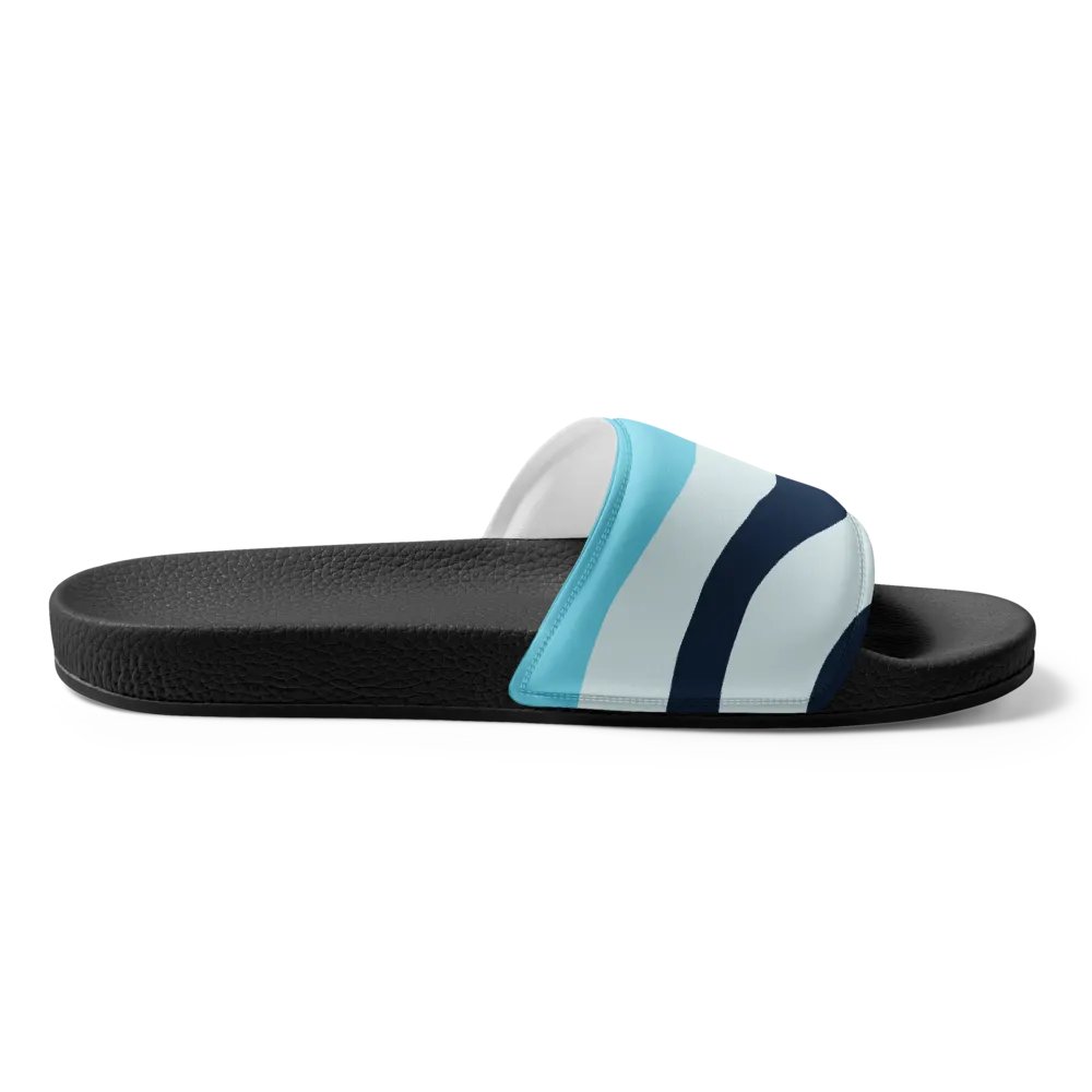Blue Sunset Waves Women's Slides product image (10)