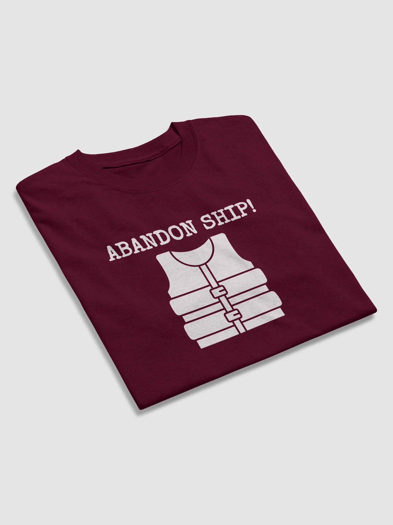 Abandon Ship Lifejacket T-Shirt product image (4)