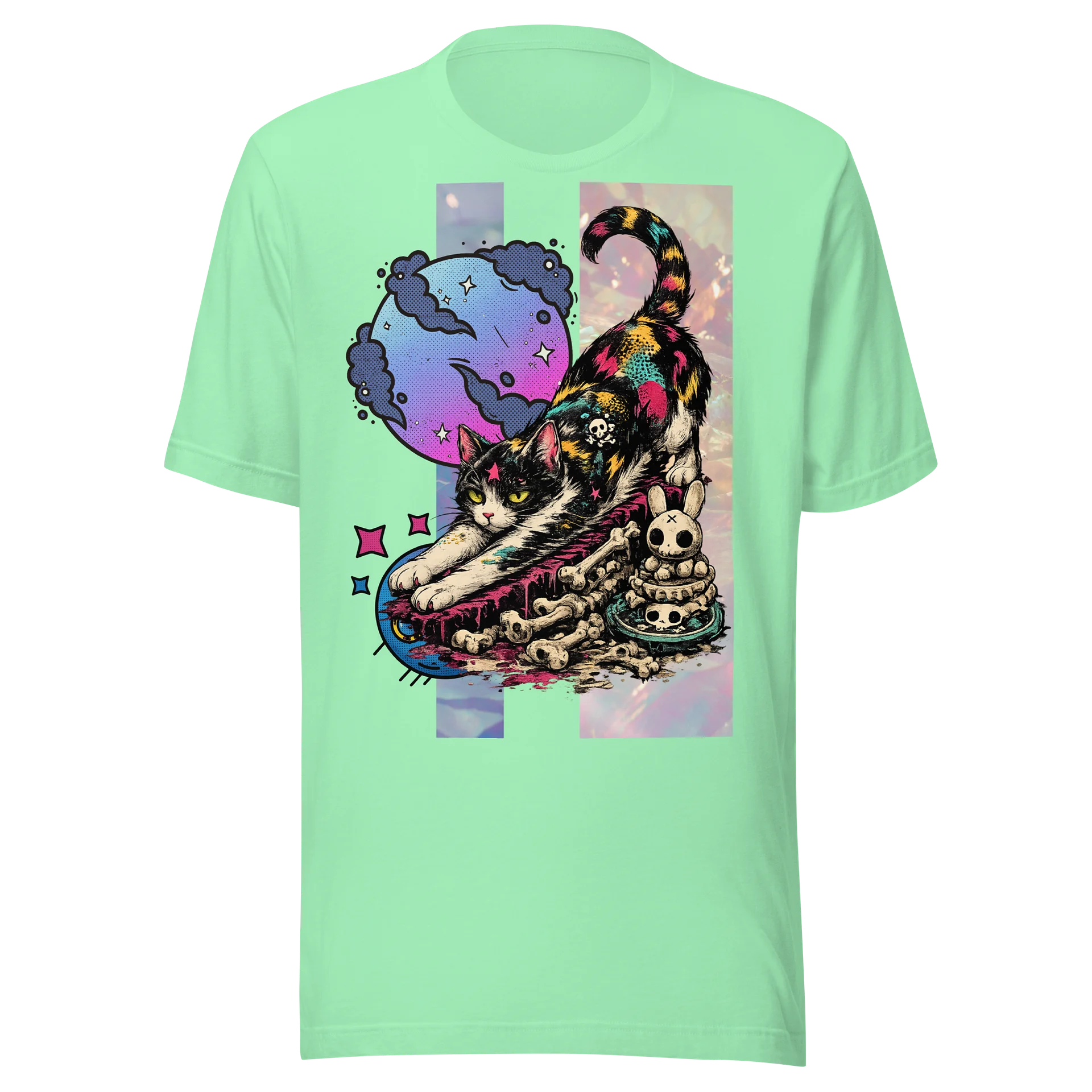 Cosmic Bone Cat Tee product image (4)