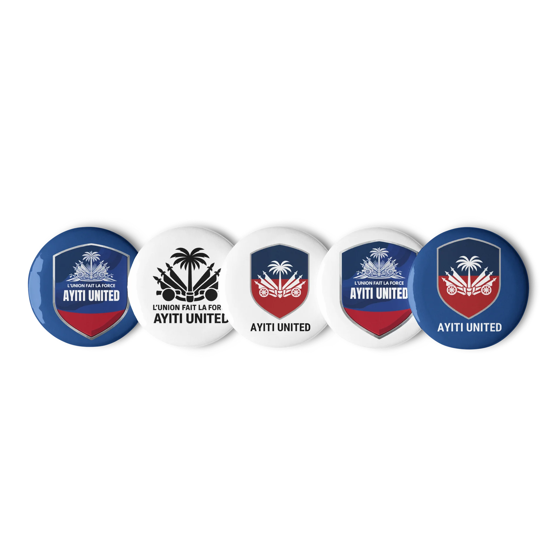 Ayiti United Pin Set product image (1)
