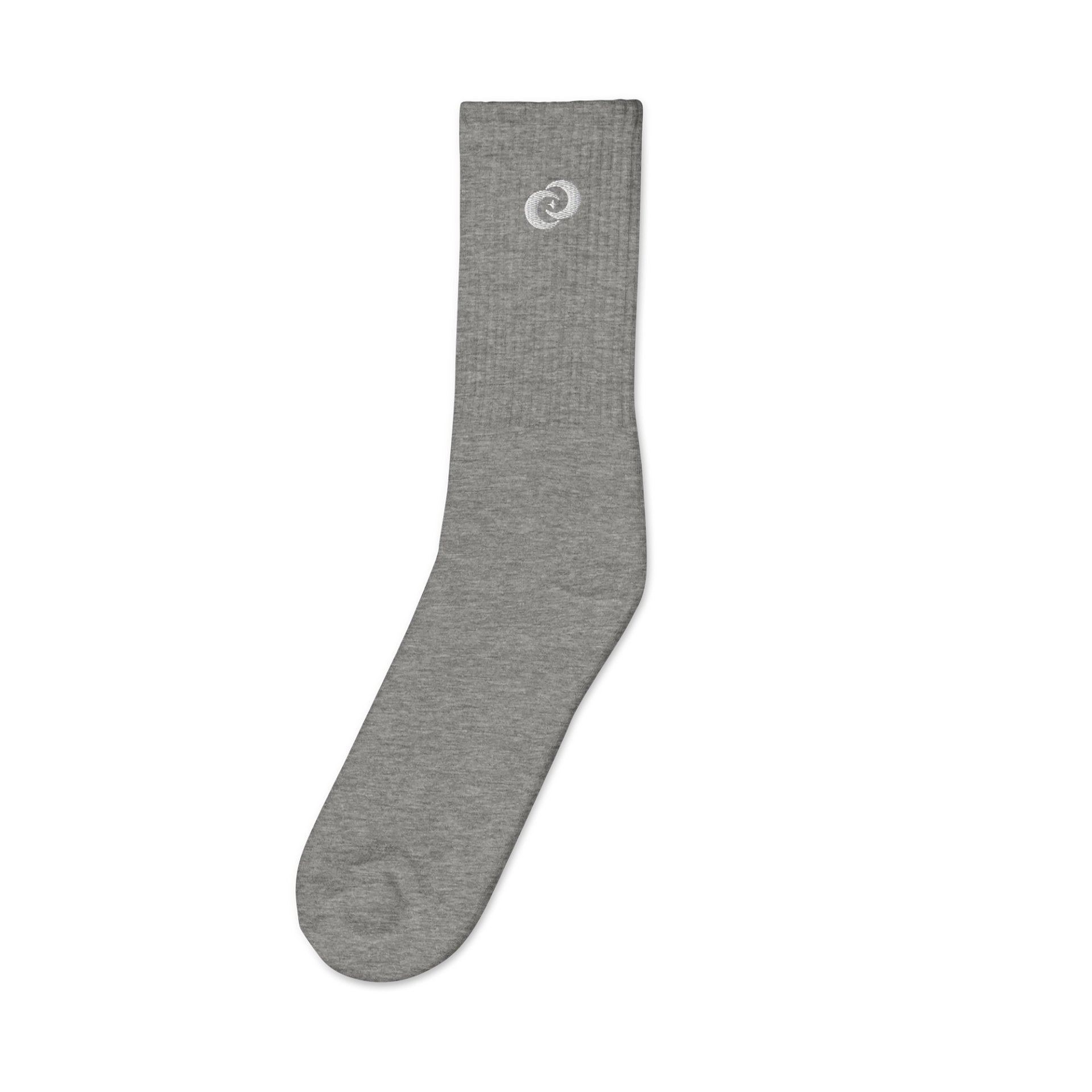 Interlinked Comfort Crew Socks – Lustrous Moon product image (3)