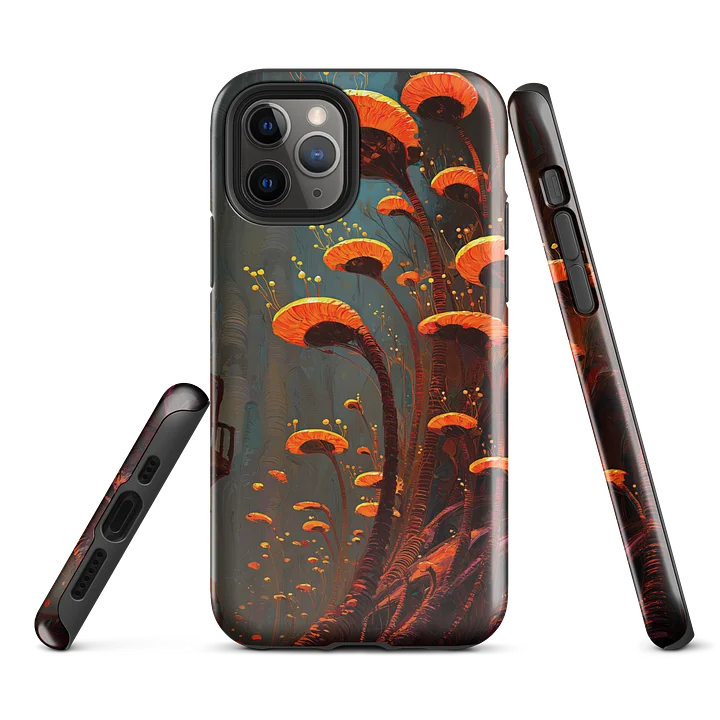 Ember Canopy iPhone Case – Abstract Organic Glow Design product image (2)