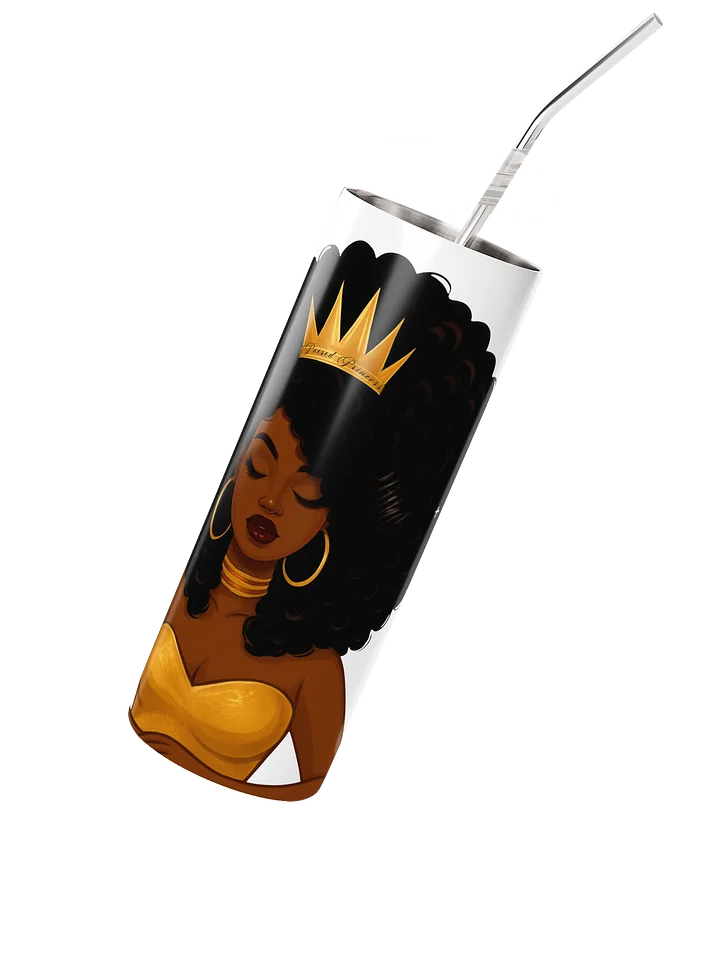 Poised Princess 20oz Tumbler — Afro Queen product image (2)