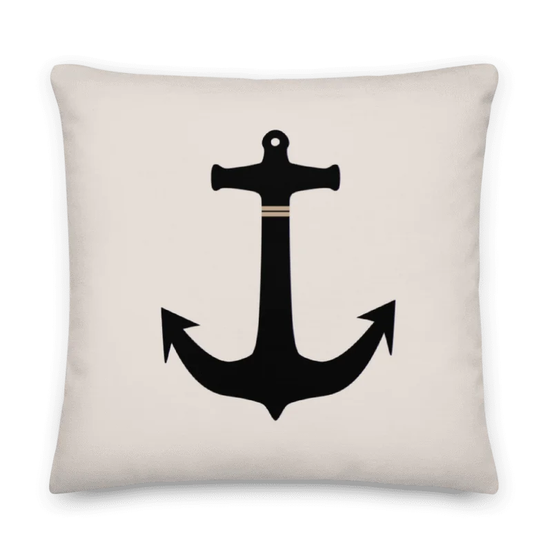 Beige Anchor Premium Pillow/ Beige Anker Premium Kissen product image (7)