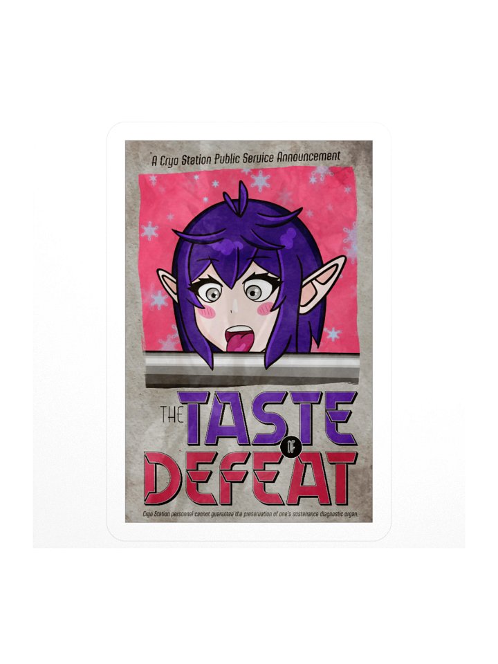 Taste of Defeat Sticker product image (1)