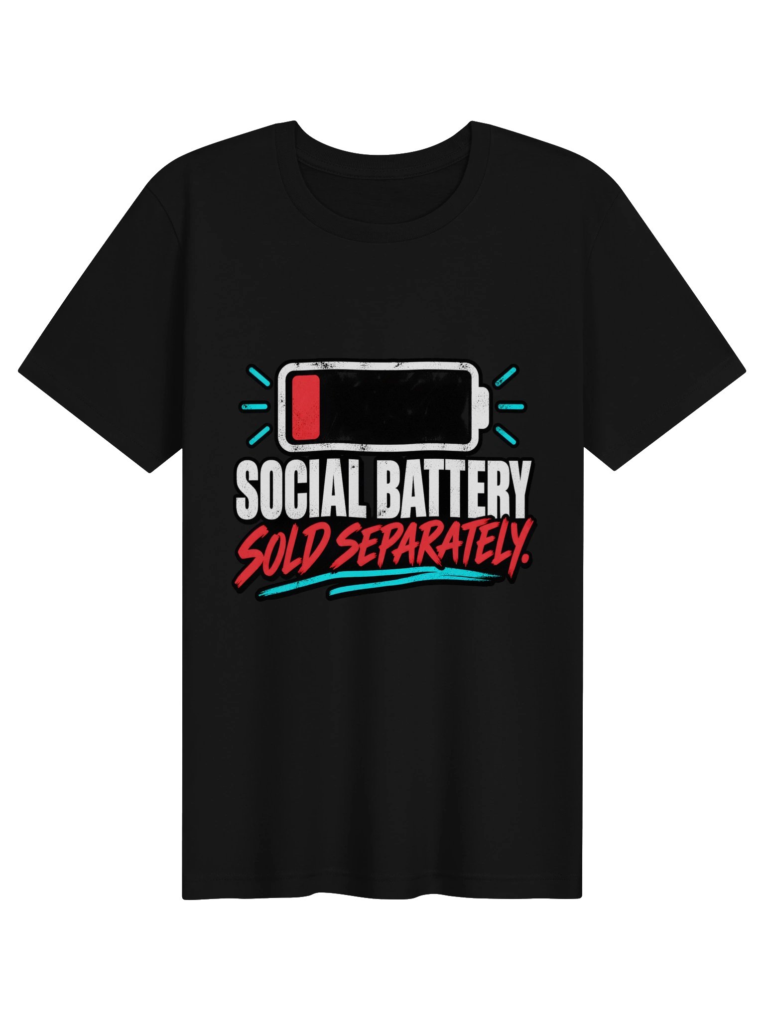 Social Battery Sold Separately™ Tee product image (1)