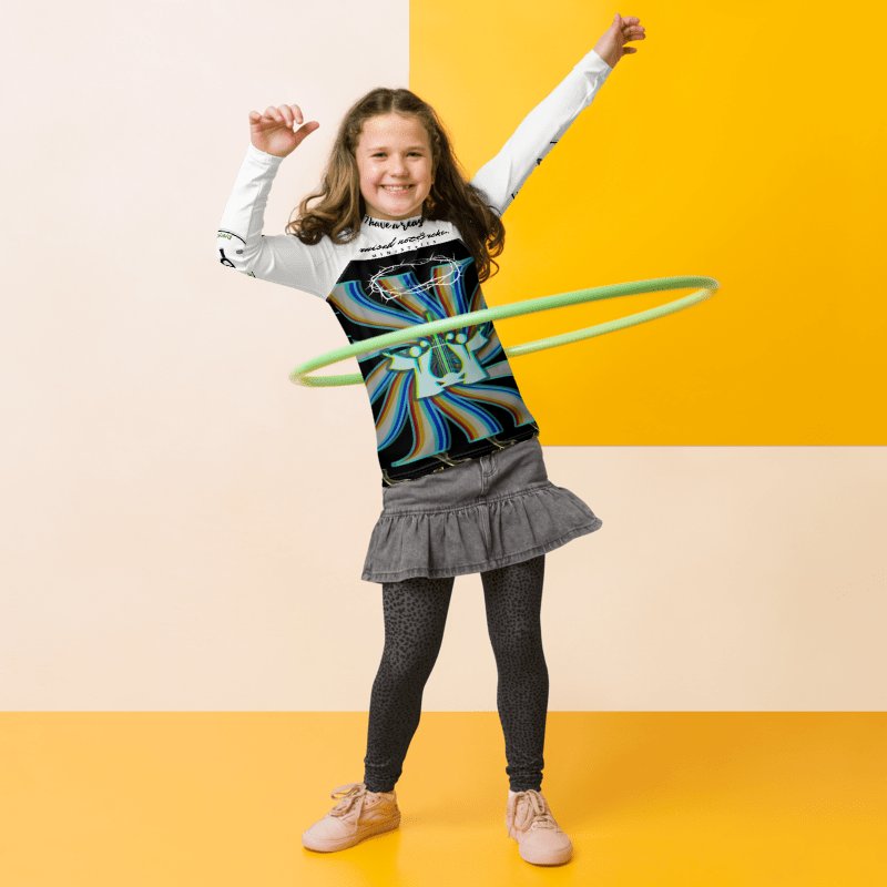 Girls Bigger Kids Rash Guard product image (10)
