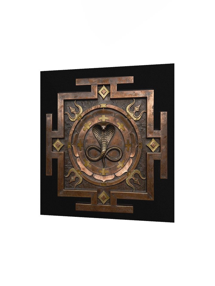 Sacred Naga: Bengaluru Sannidhi Wall Poster product image (2)