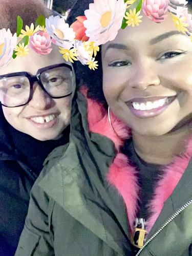 One of our many dates in #2016 We went ice skating 🥺 Looking at this 10 years later and happily married is so heartwarming, b...