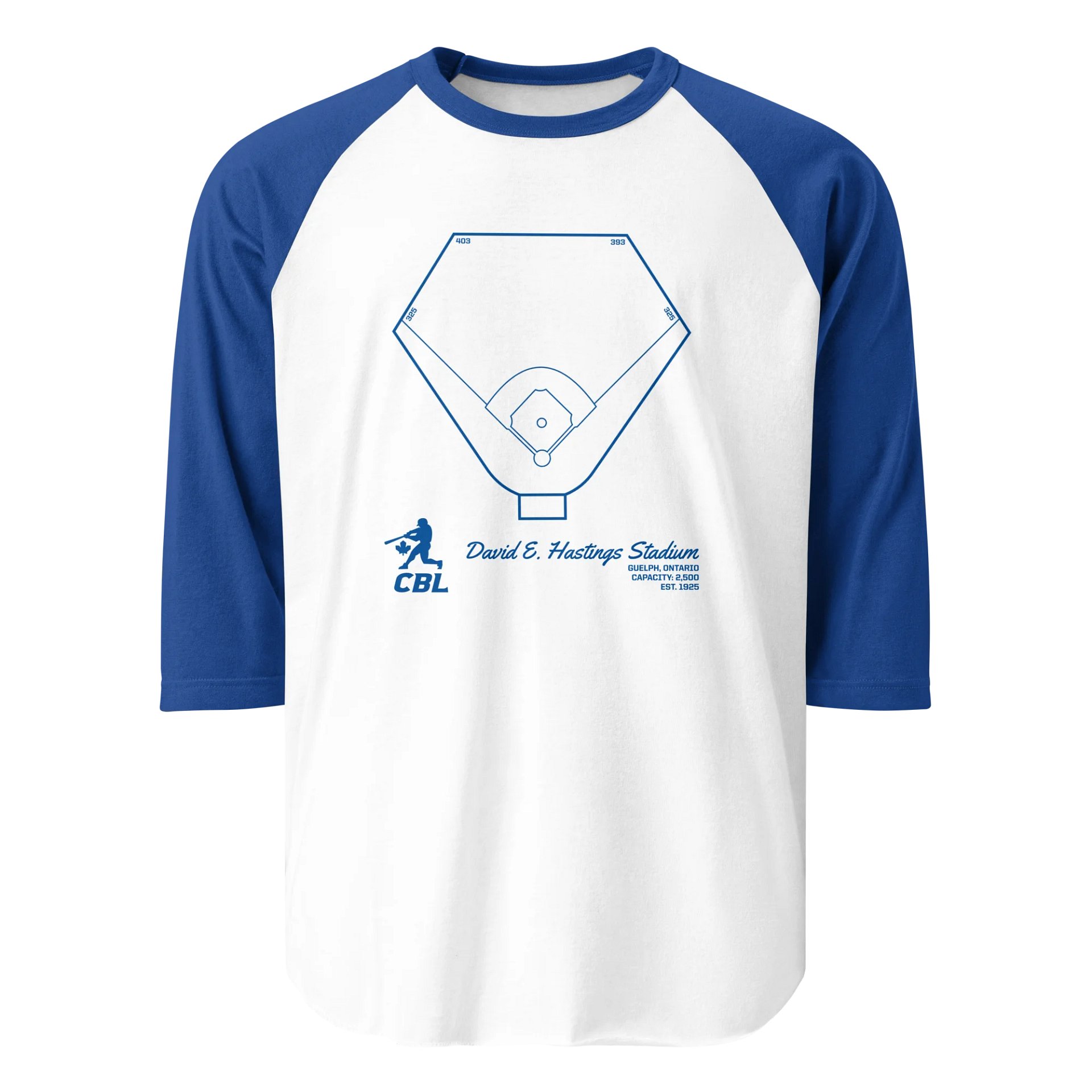 Guelph Ballpark 3/4 Tee product image (4)