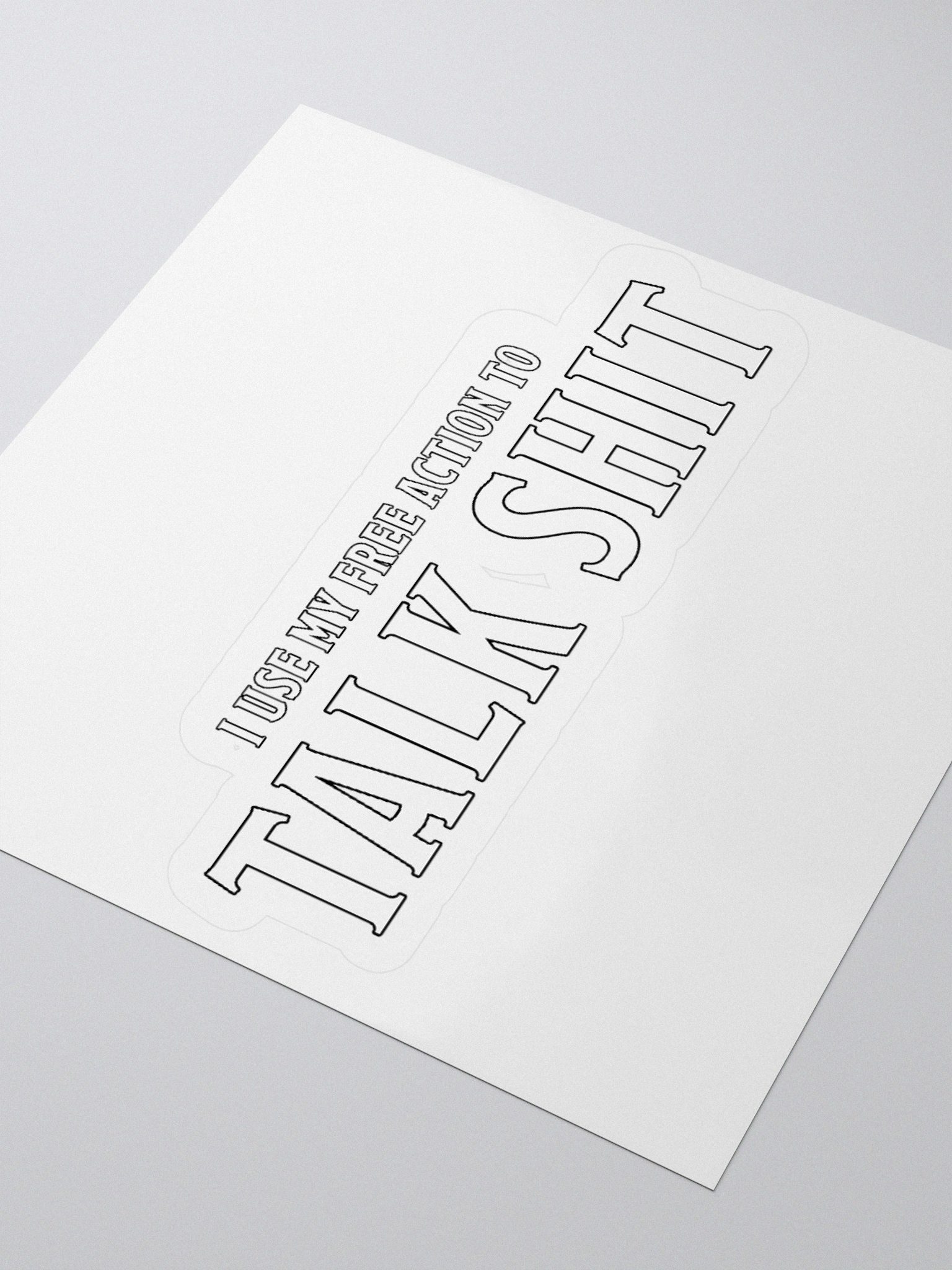Free Action Sticker product image (11)