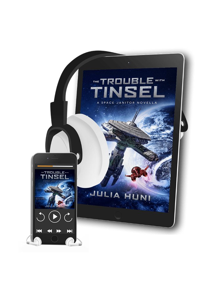 The Trouble with TInsel audiobook product image (1)