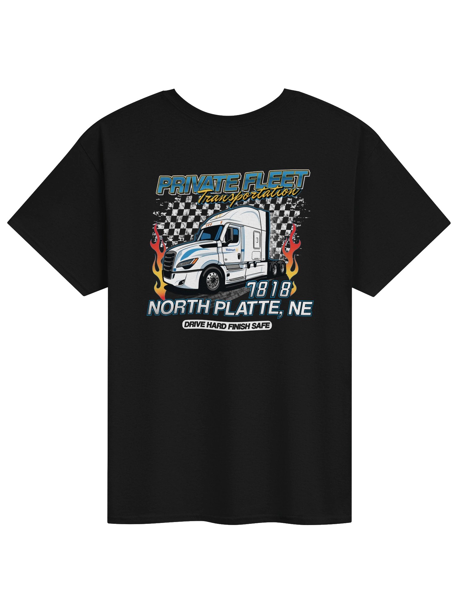 7818 North Platte Private Fleet Racing Theme T-shirt product image (1)