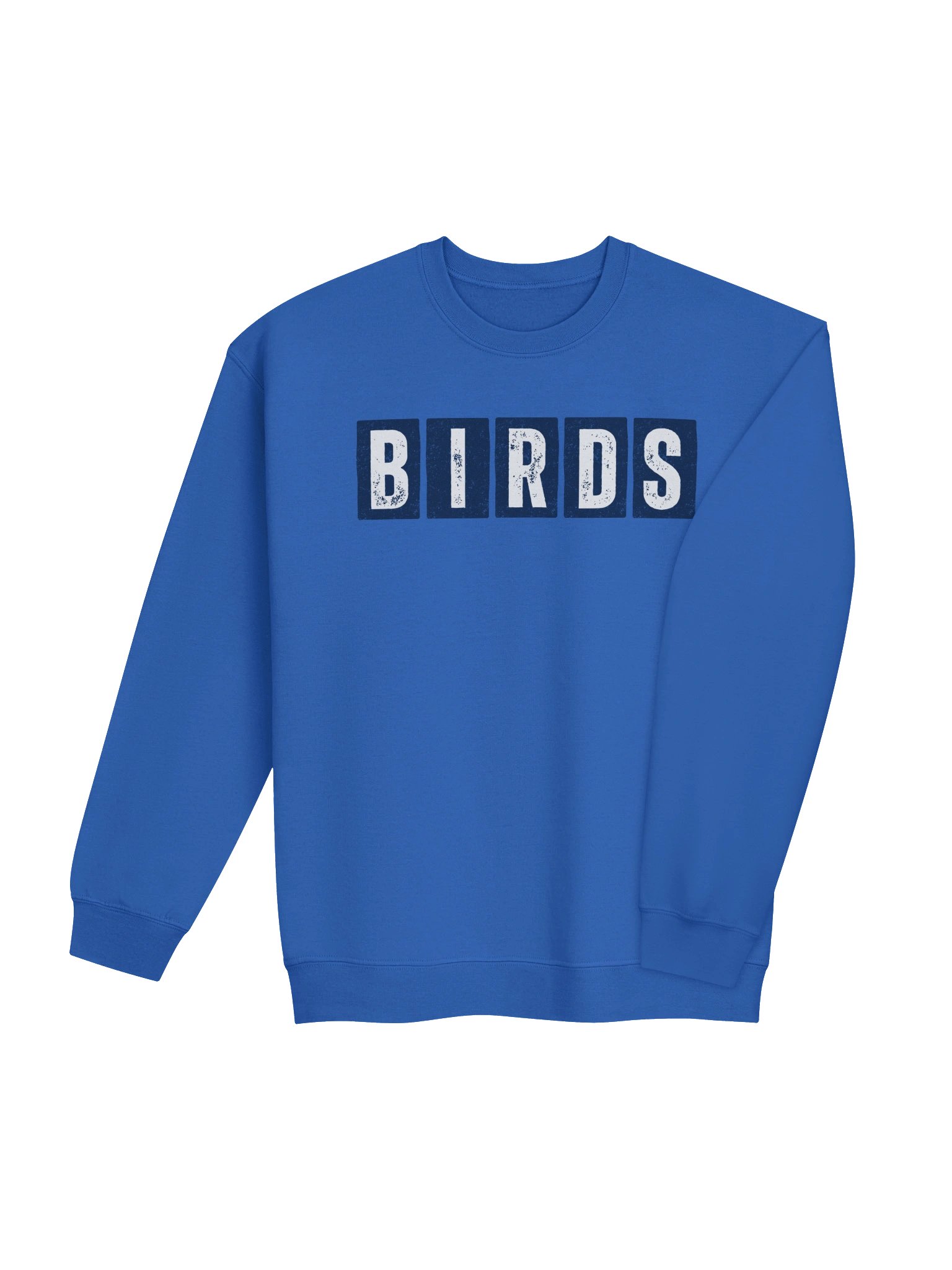 Birds Varsity Block Letter Crewneck Sweatshirt – Classic Graphic Nature Pullover product image (18)
