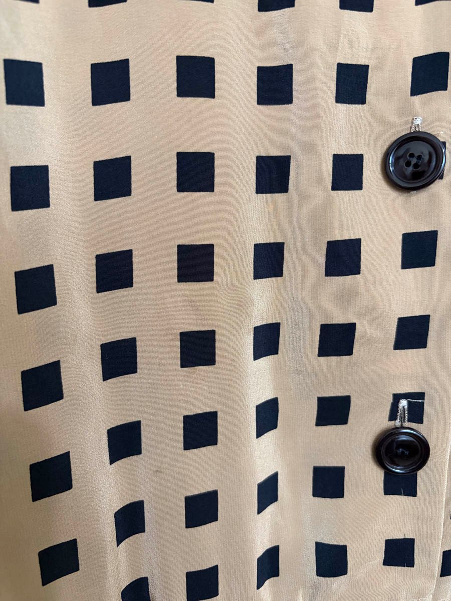 Size 14 vintage silk dress 80s product image (12)