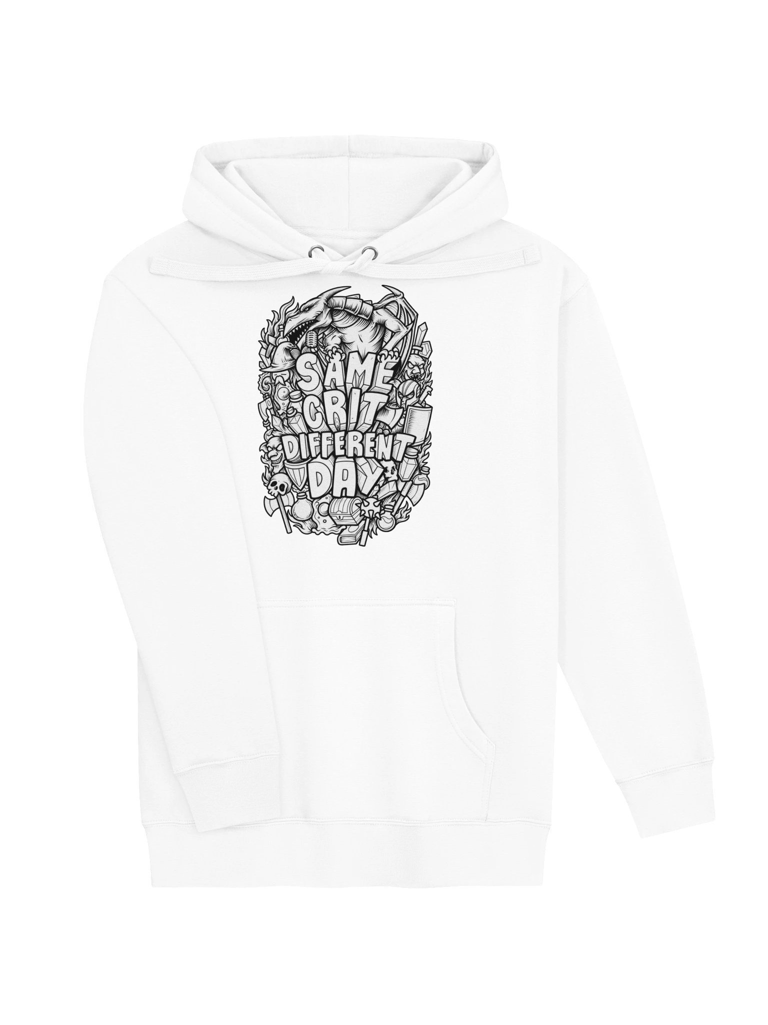 Same Crit Different Day – Art Hoodie product image (11)