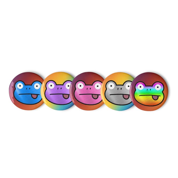 Set 2 of 2 Froggy Pins product image (3)