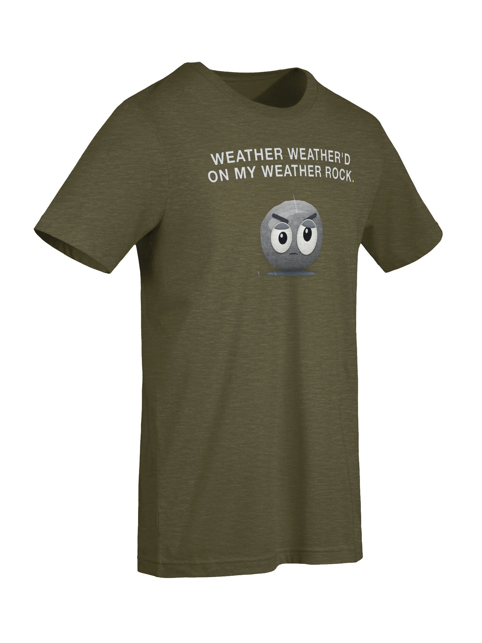 Weather Weather'd on My Weather Rock T-Shirt product image (2)