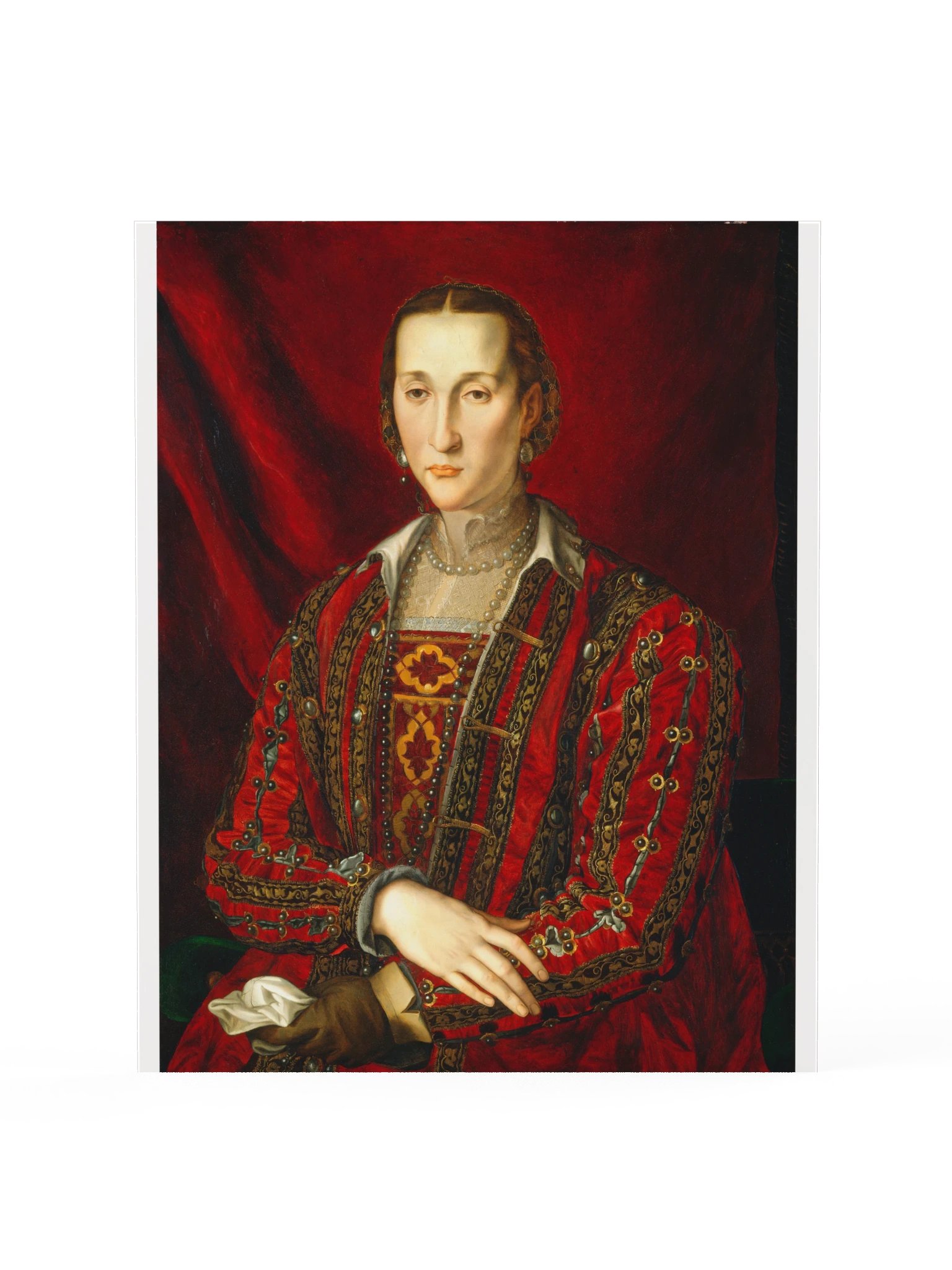 Bronzino, Eleonora di Toledo (c. 1560) Fine Art Print product image (15)