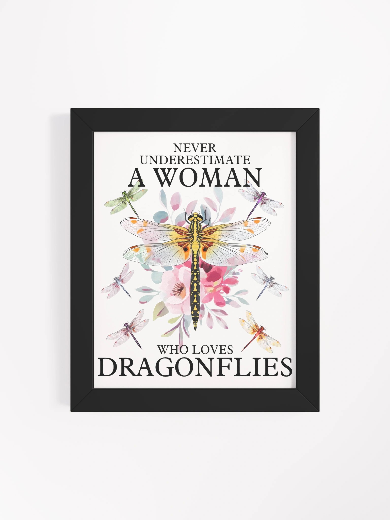Dragonfly Delight Framed Poster product image (106)