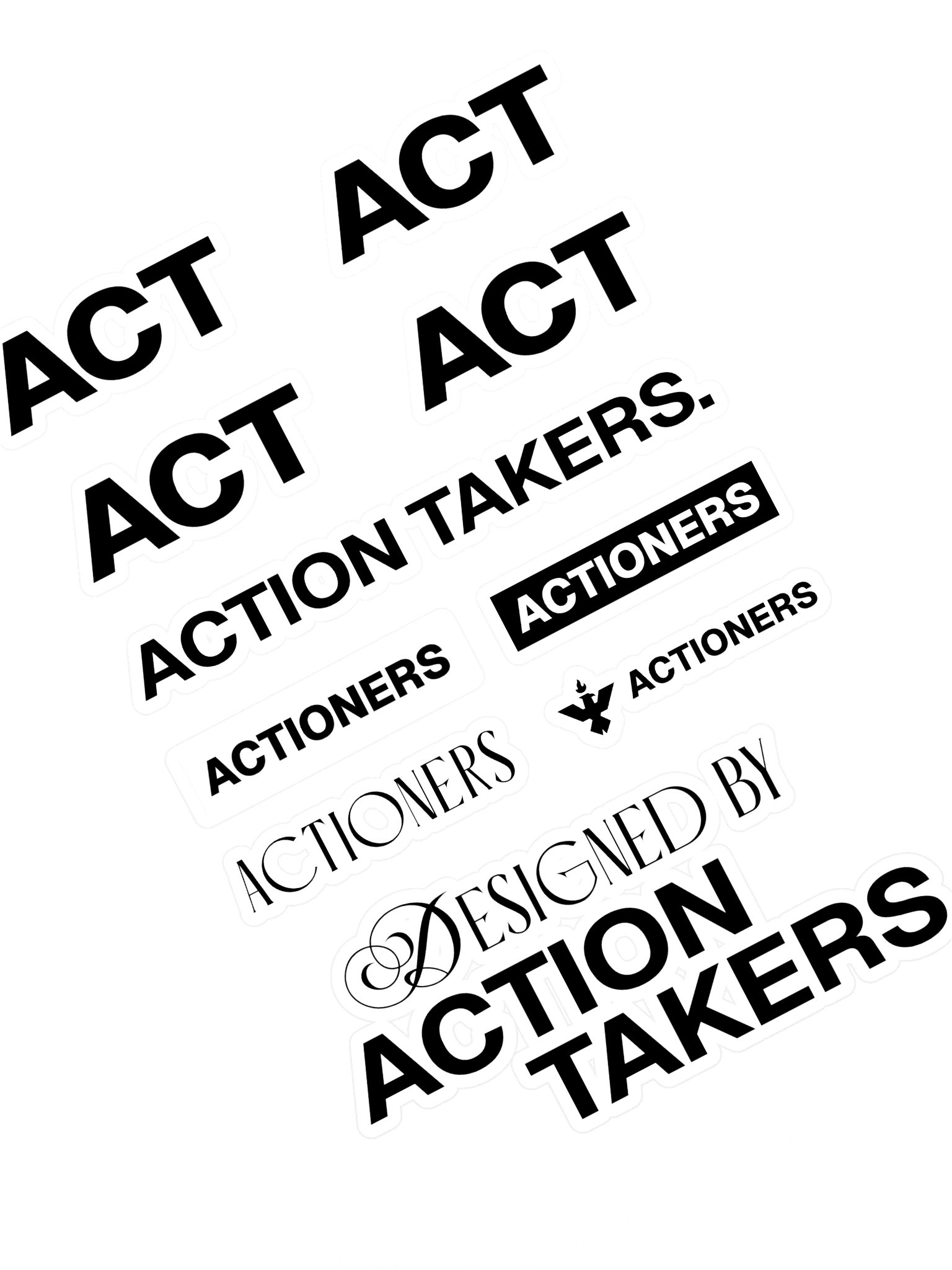 ACT Cut Sticker Sheet product image (1)