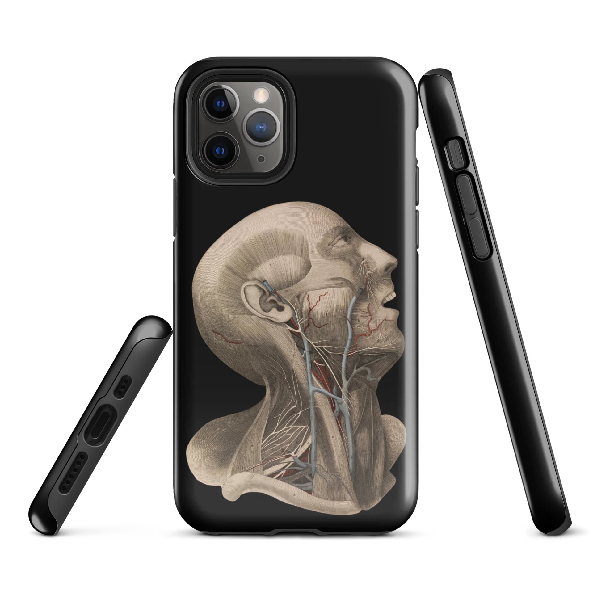 Anatomy Unleashed (Black Background) iPhone® Tough Case product image (3)