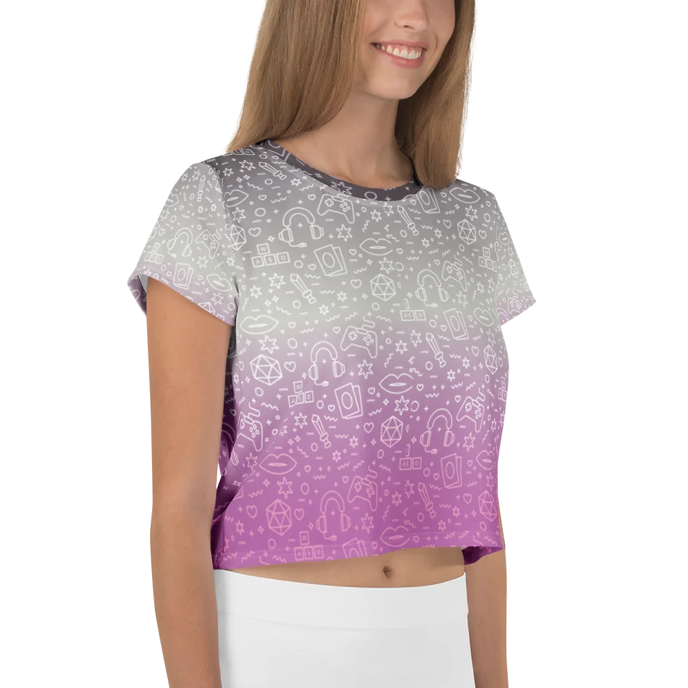 Asexual Cropped T-Shirt product image (4)