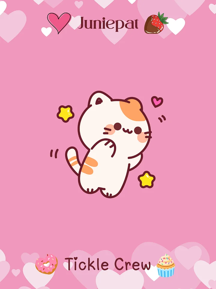 Juniepat Meowlentine's 2026 Phone Wallpaper product image (1)