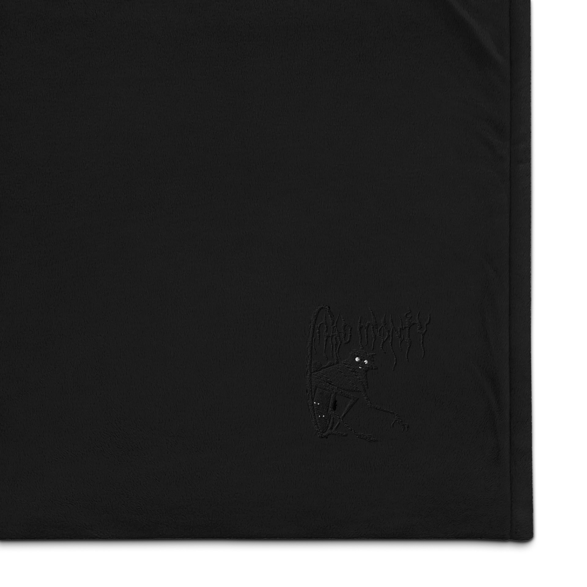 Shadows Embrace Throw Blanket product image (1)