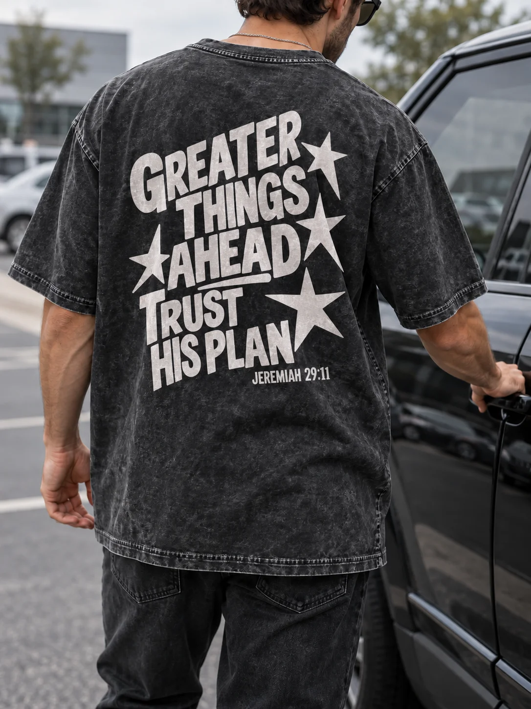Greater Things Ahead PNG | Jeremiah 29:11 Christian Shirt Design product image (3)