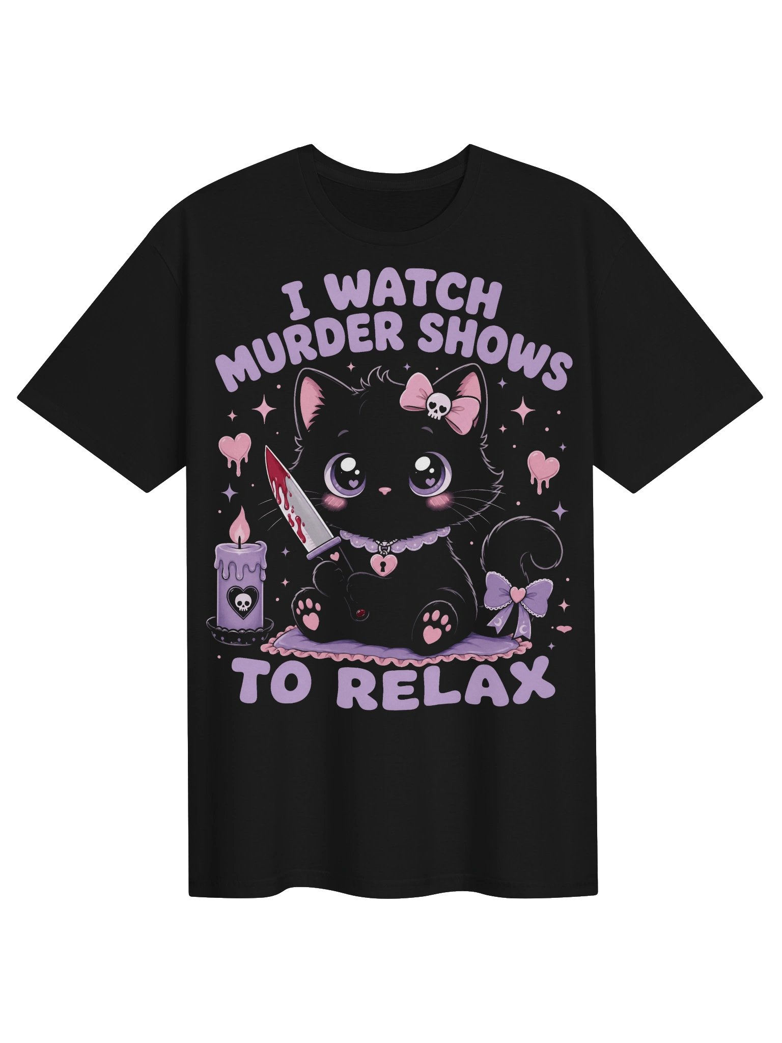 I Watch Murder Shows to Relax T-Shirt product image (1)