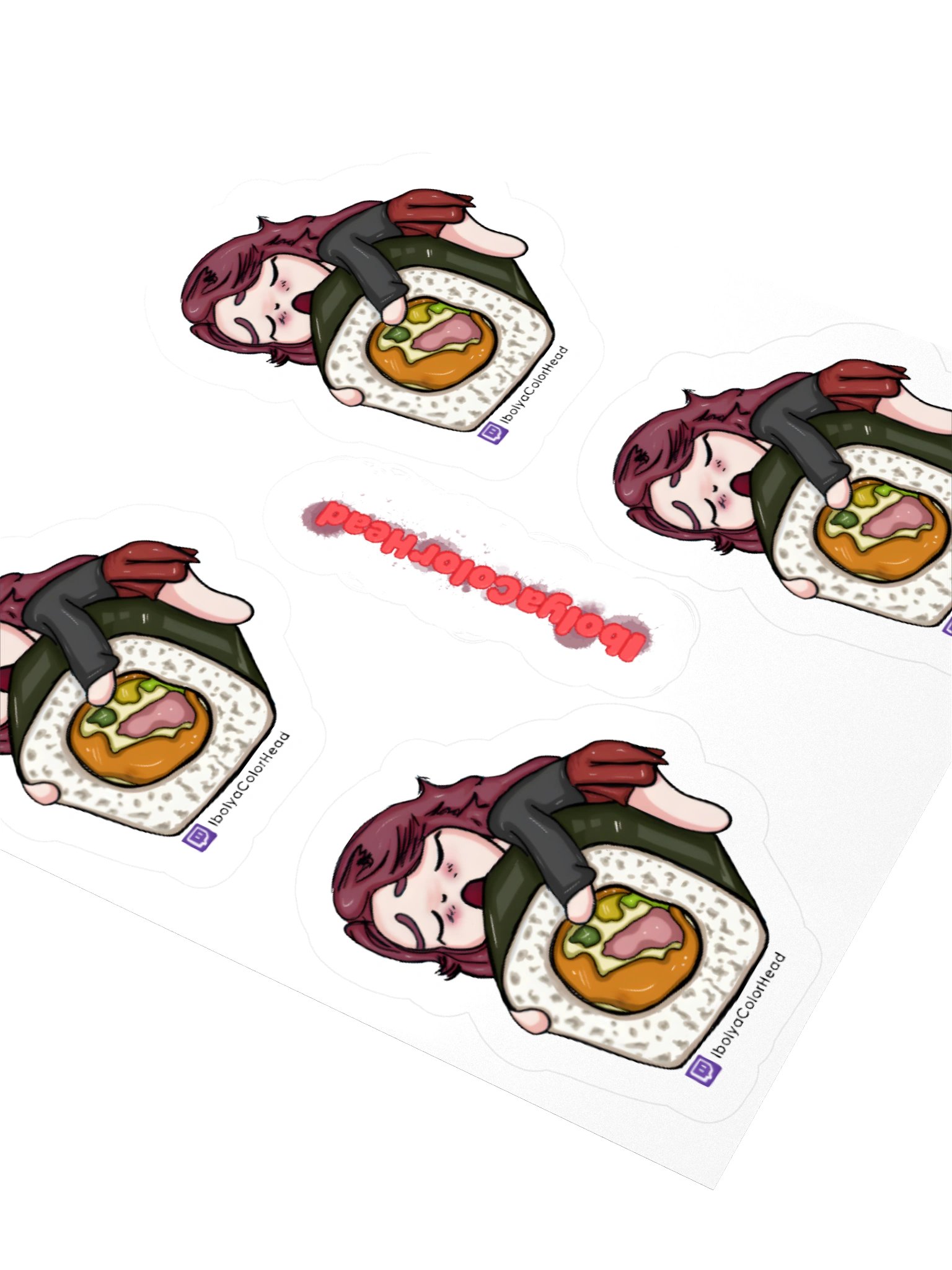 Sushi Hugging Stickers product image (3)