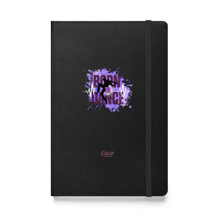 Born to Dance His Silhouette Creativity Hardcover Journal product image (1)