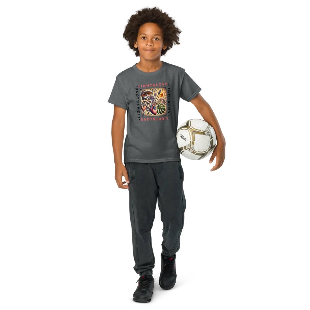 [Kids] Light & Love Tee: Stay Calm and Salvador Dalí On product image (8)