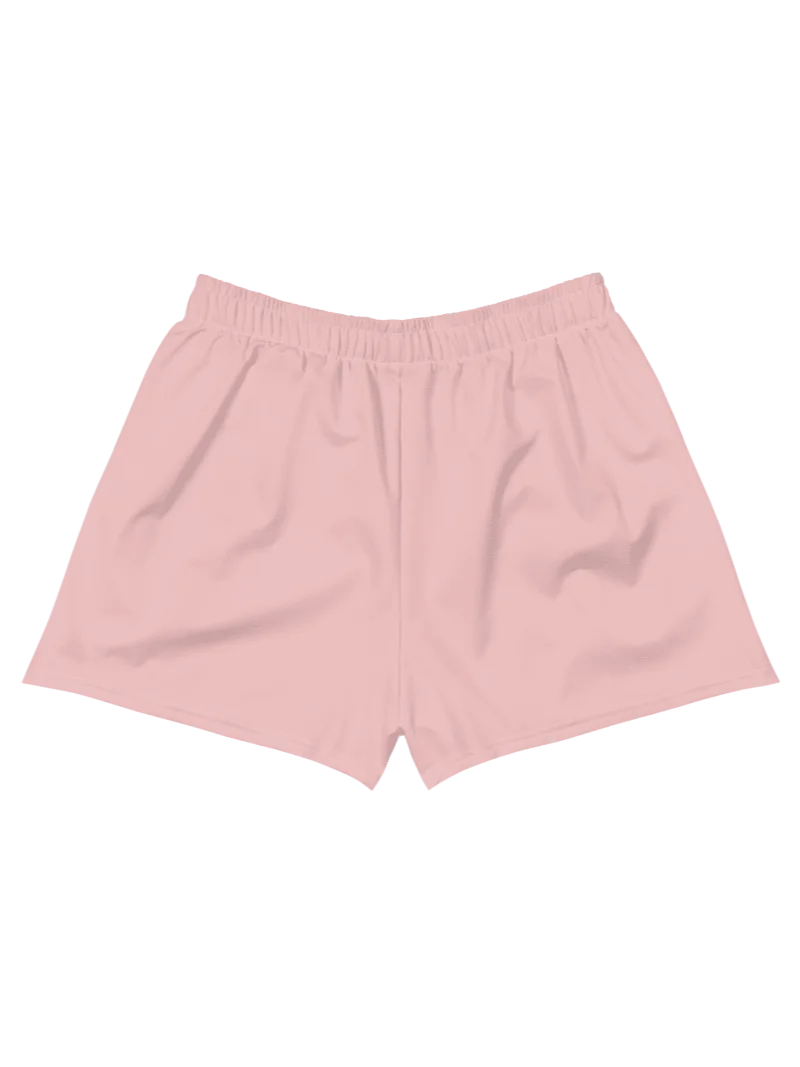 Unisex Activewear - Pekpek Short Shorts Baby Pink - Printed White Logo product image (2)