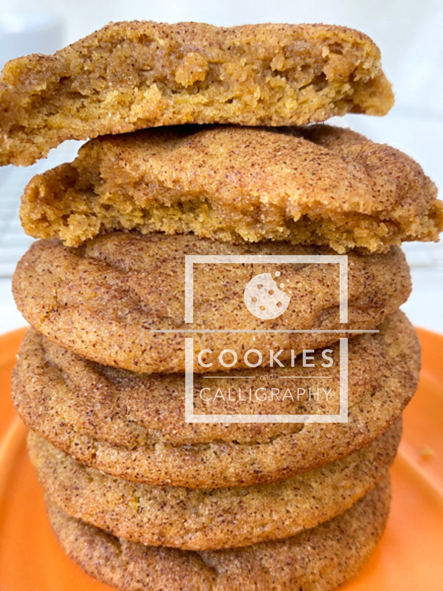 RECIPE: Pumpkin Snickerdoodle Cookies | Digital Recipe | Printable Cookie Recipe | Best Pumpkin Spice Cookie Recipe product image (1)