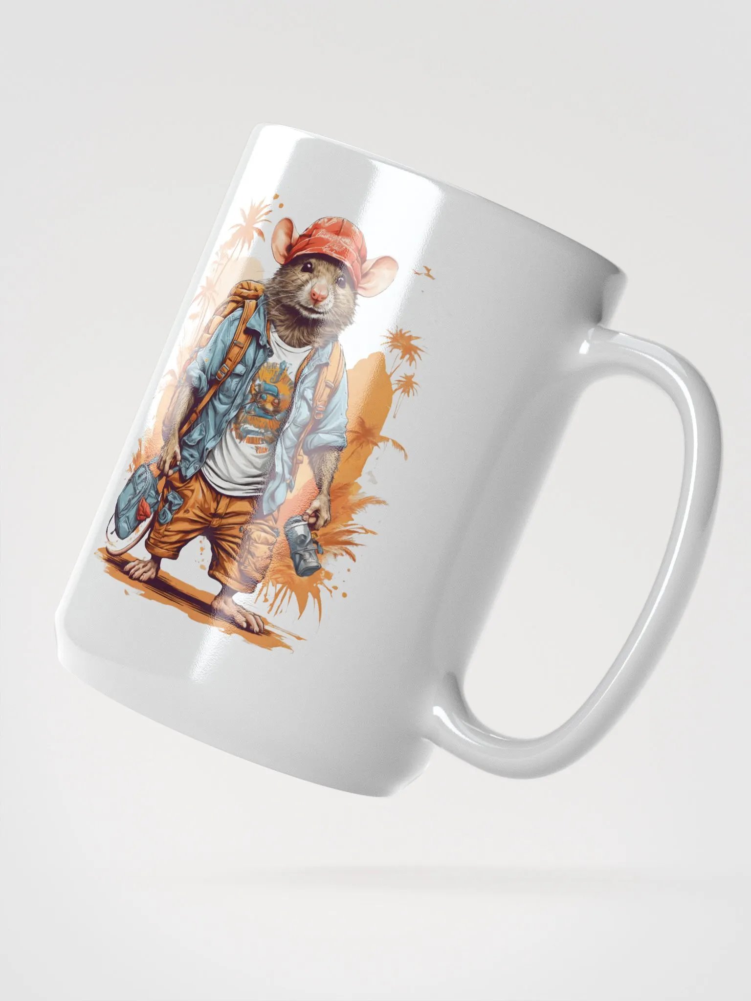 Wanderlust Rat Adventure Mug product image (2)