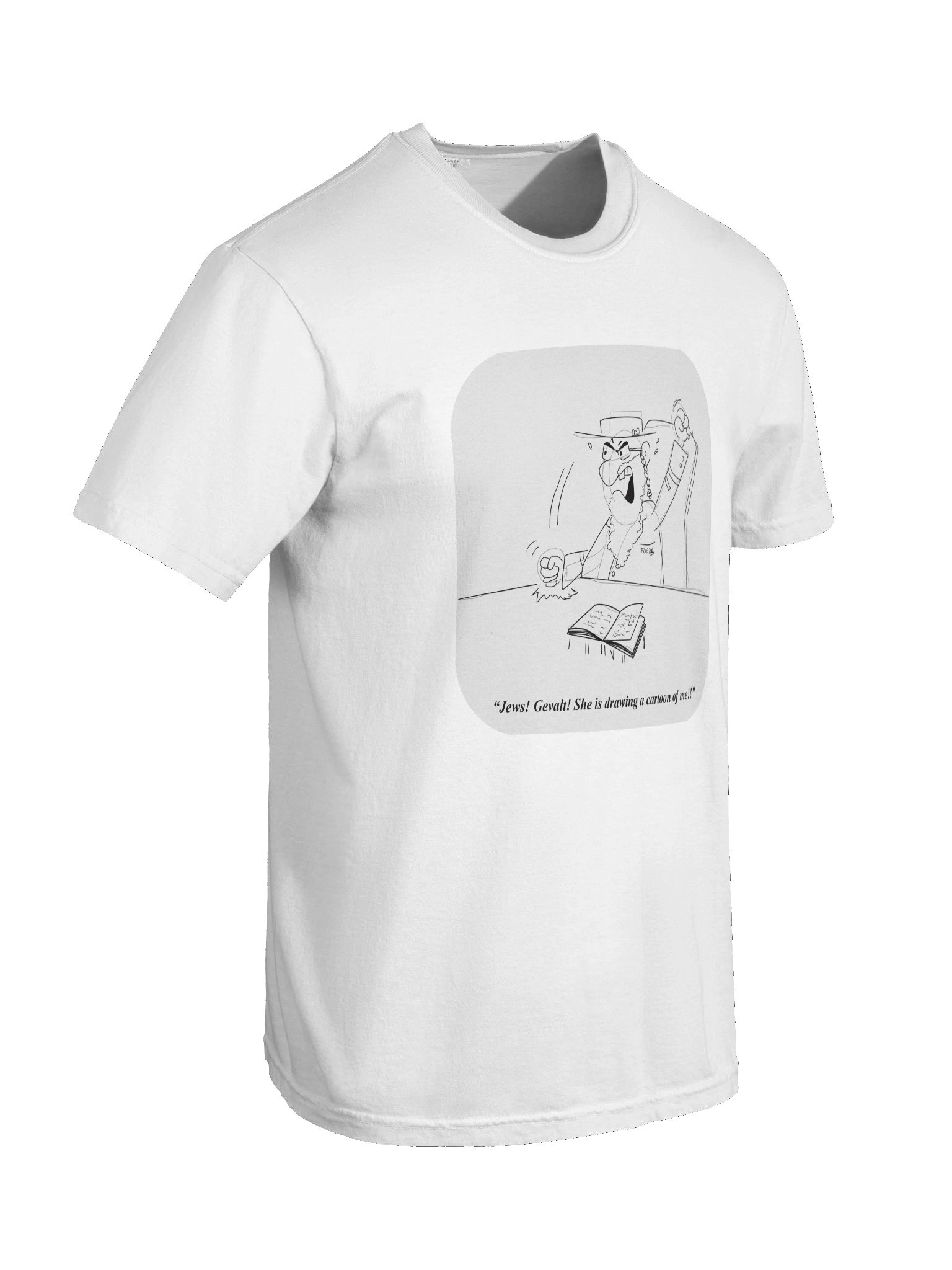 Don’t Draw Me Cartoon Tee product image (4)