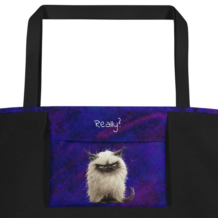 Judgy Cat All Over Print Tote Bag product image (2)