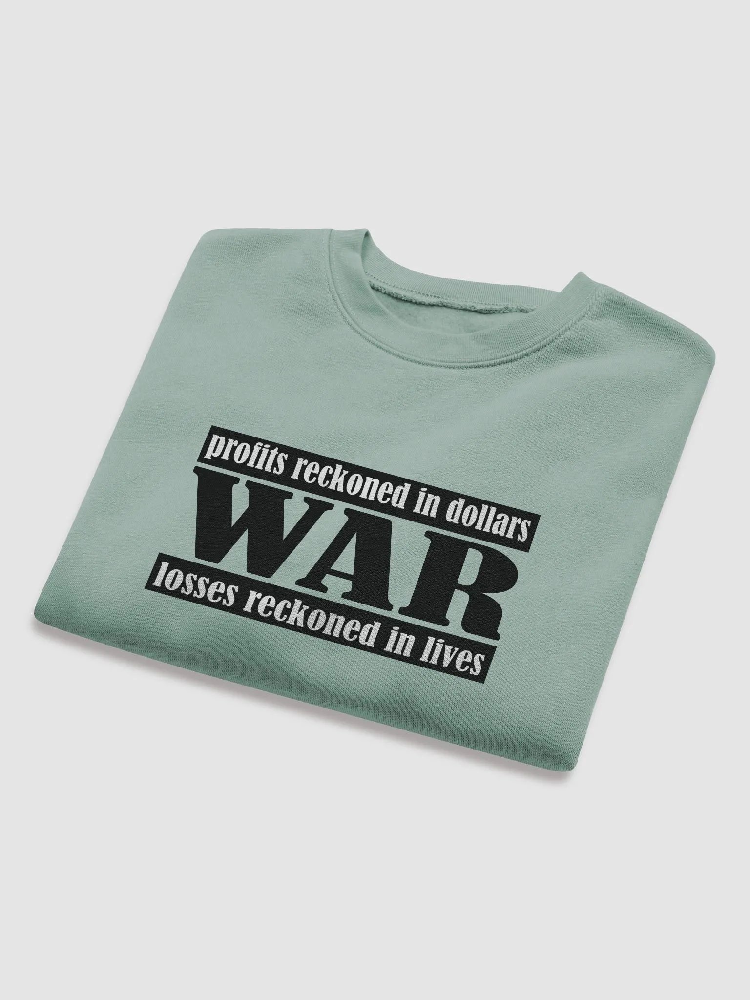 The Cost Of War - Bella+Canvas Women's Fleece Crop Sweatshirt product image (5)