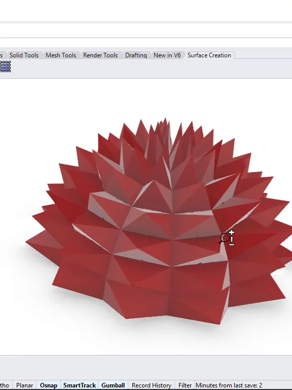 Parametric Facade Design by Subdivision Grasshopper Rhino Files Download product image (1)