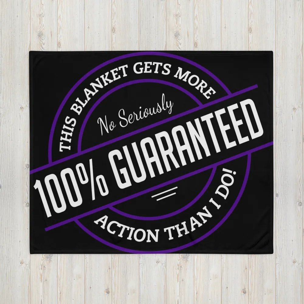 This Throw Blanket Gets More Action Than I Do product image (16)