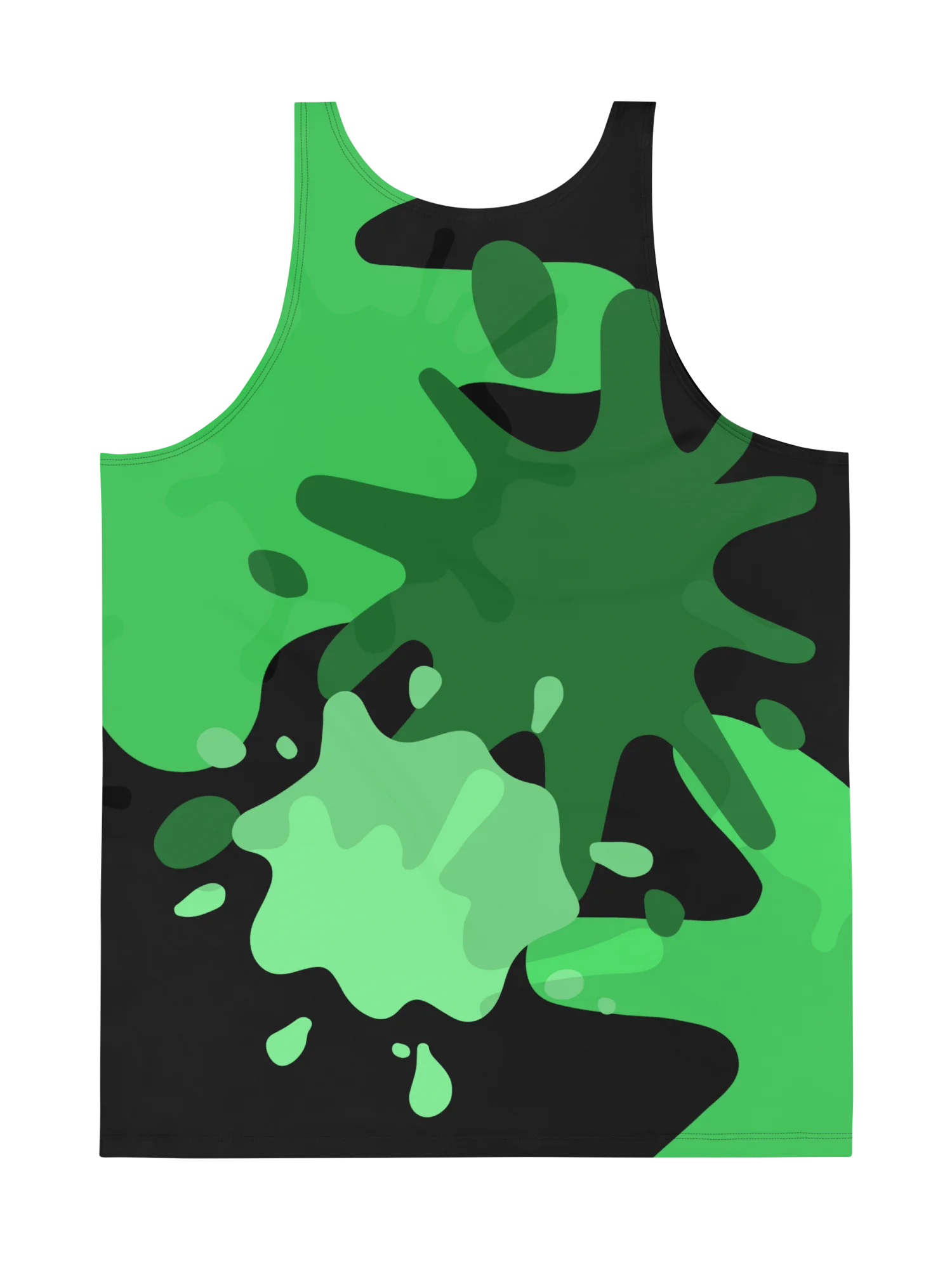 Dark Chaos Splatter Tank - Green product image (2)