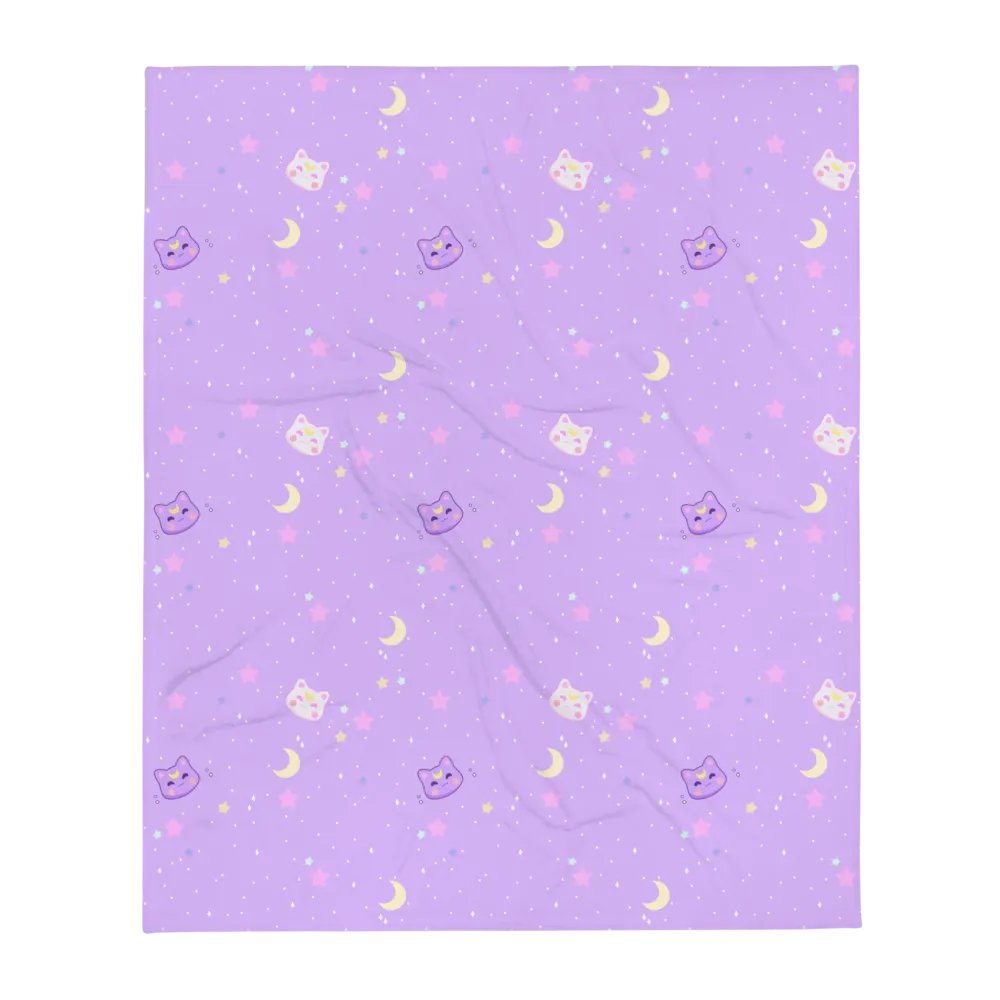 Stardust Kitty Cats - Plush Blanket ( Soft ) product image (1)